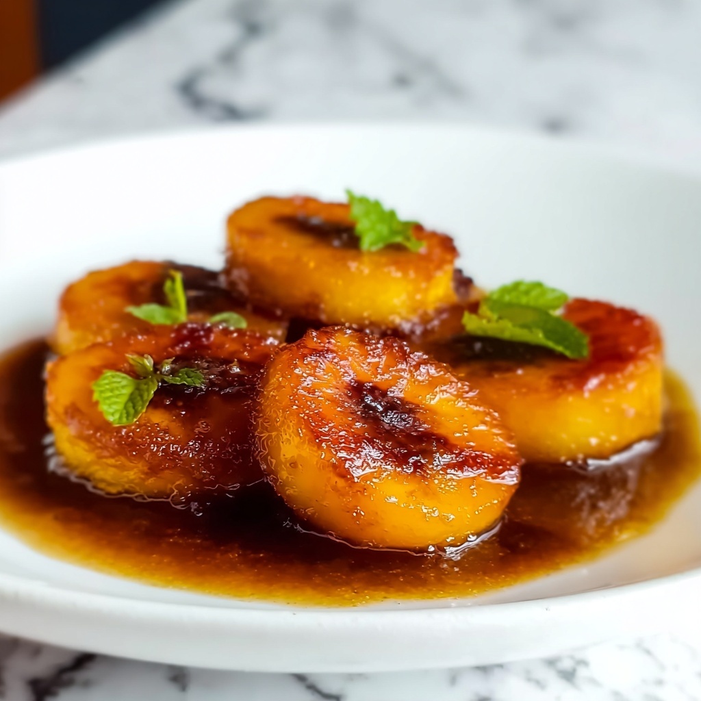 Southern Fried Peaches Recipe - Recipe Image