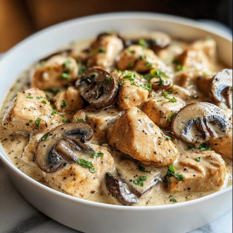 Chicken Mushroom Stroganoff Recipe