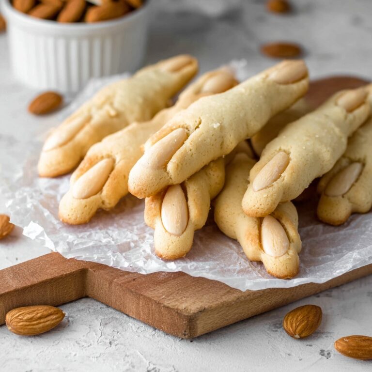 Witches Fingers Cookies Recipe