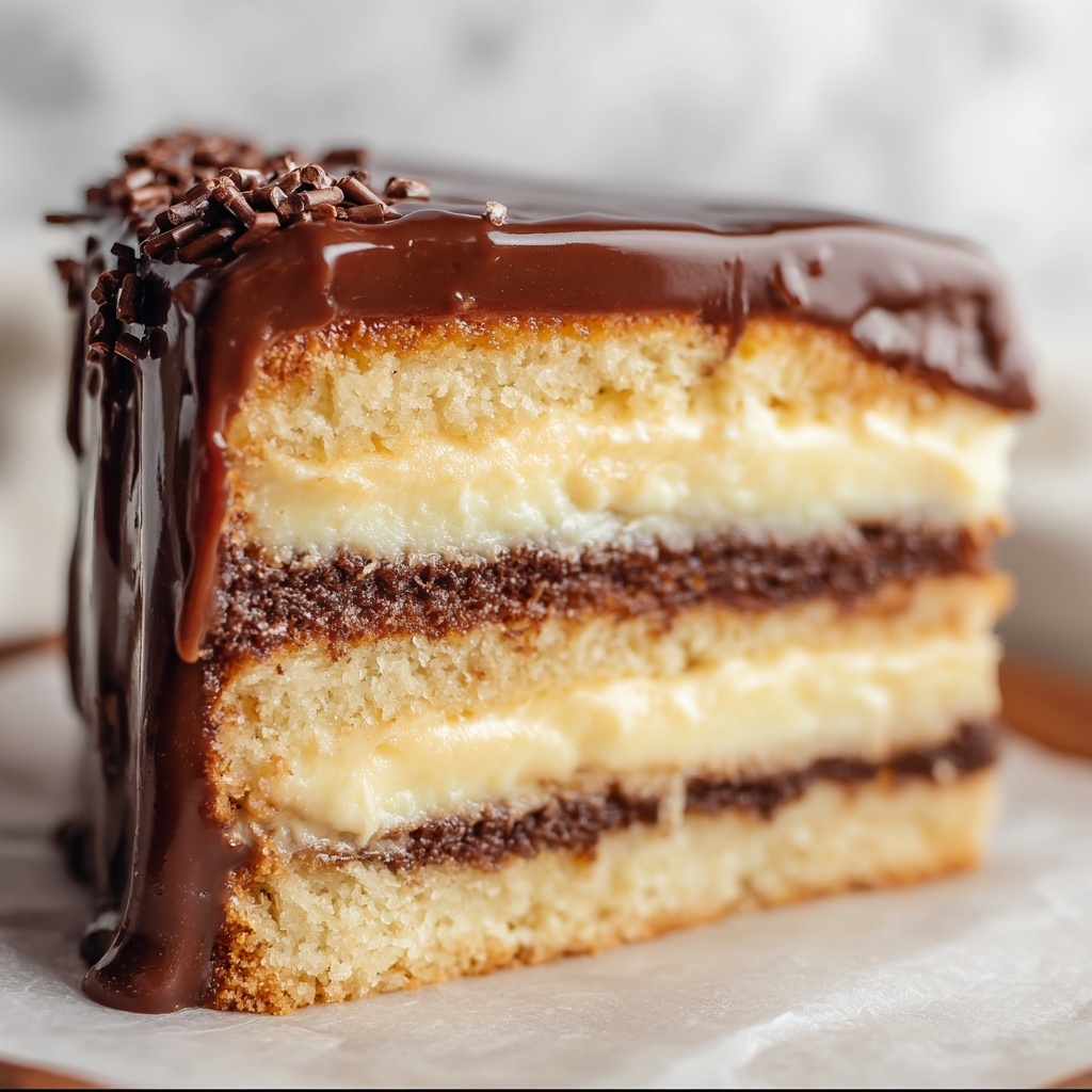 Boston Cream Pie Recipe - Recipe Image
