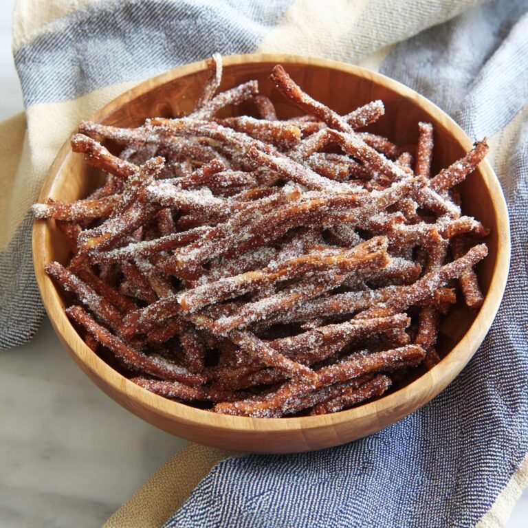 Cinnamon Sugar Pretzel Sticks Recipe