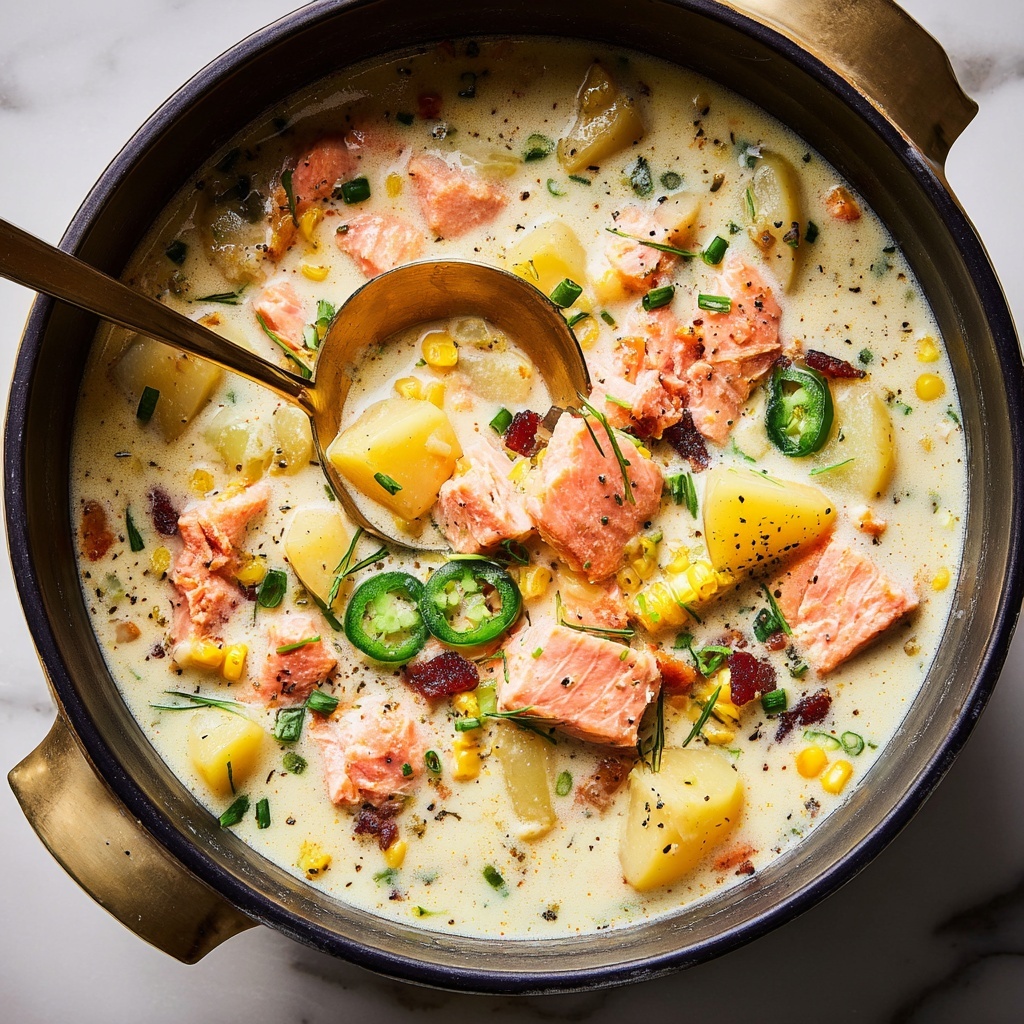 Salmon Chowder Recipe - Recipe Image