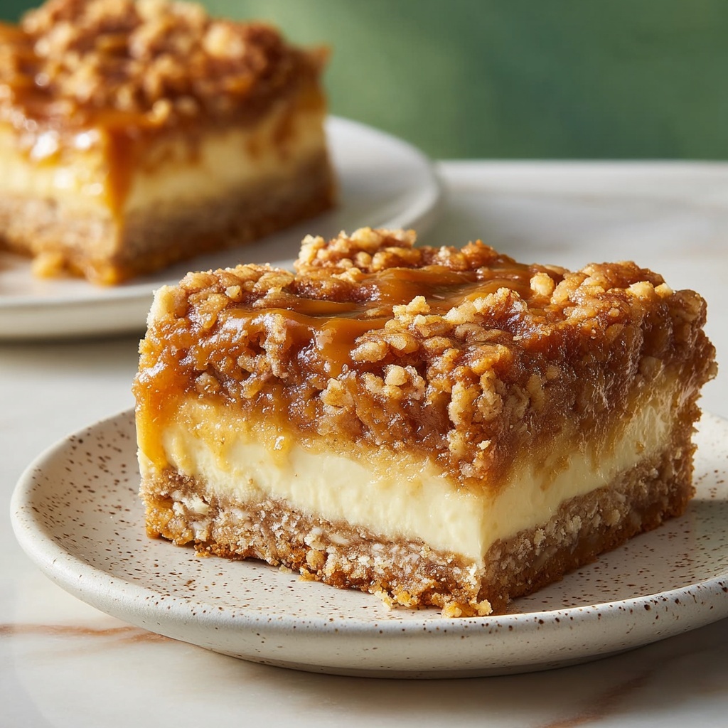 Apple Cheesecake Bars Recipe - Recipe Image