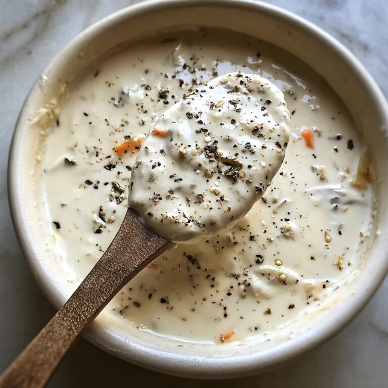 Garlic Cream Sauce for Pizza Recipe