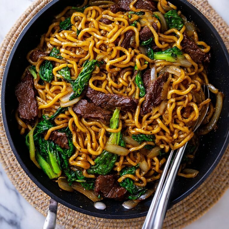 Black Pepper Beef Noodles Recipe