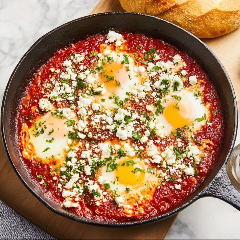 Shakshuka with Chickpeas and Feta Recipe
