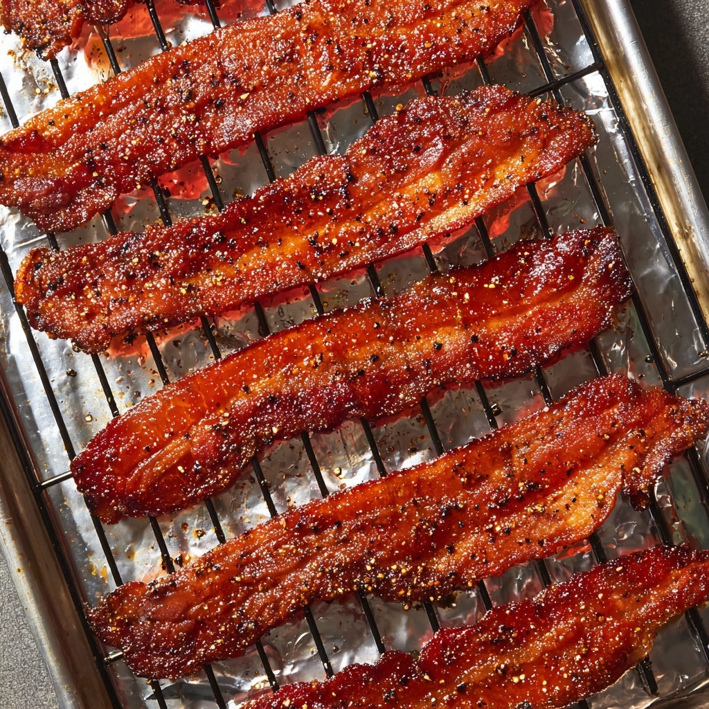 Easy Candied Bacon Recipe - Recipe Image