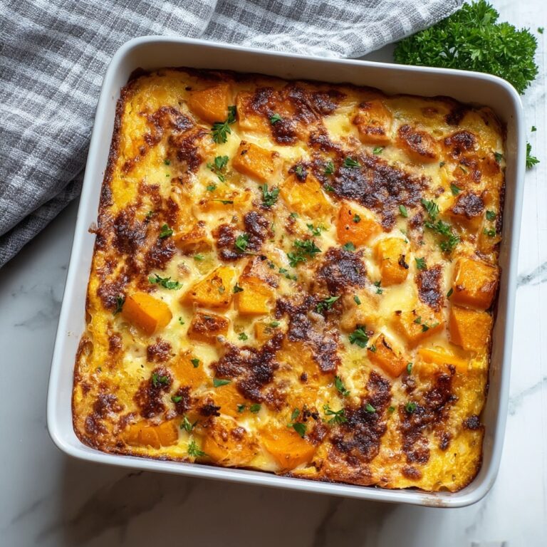 Easy Butternut Squash Casserole Recipe