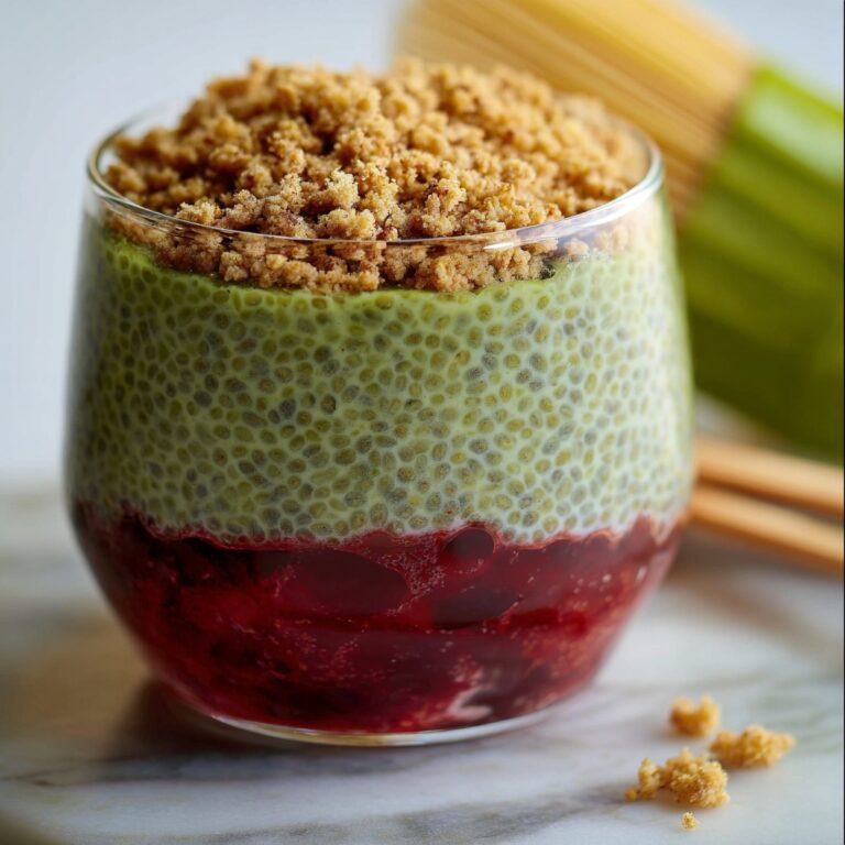 Matcha Cheesecake Chia Pudding Recipe