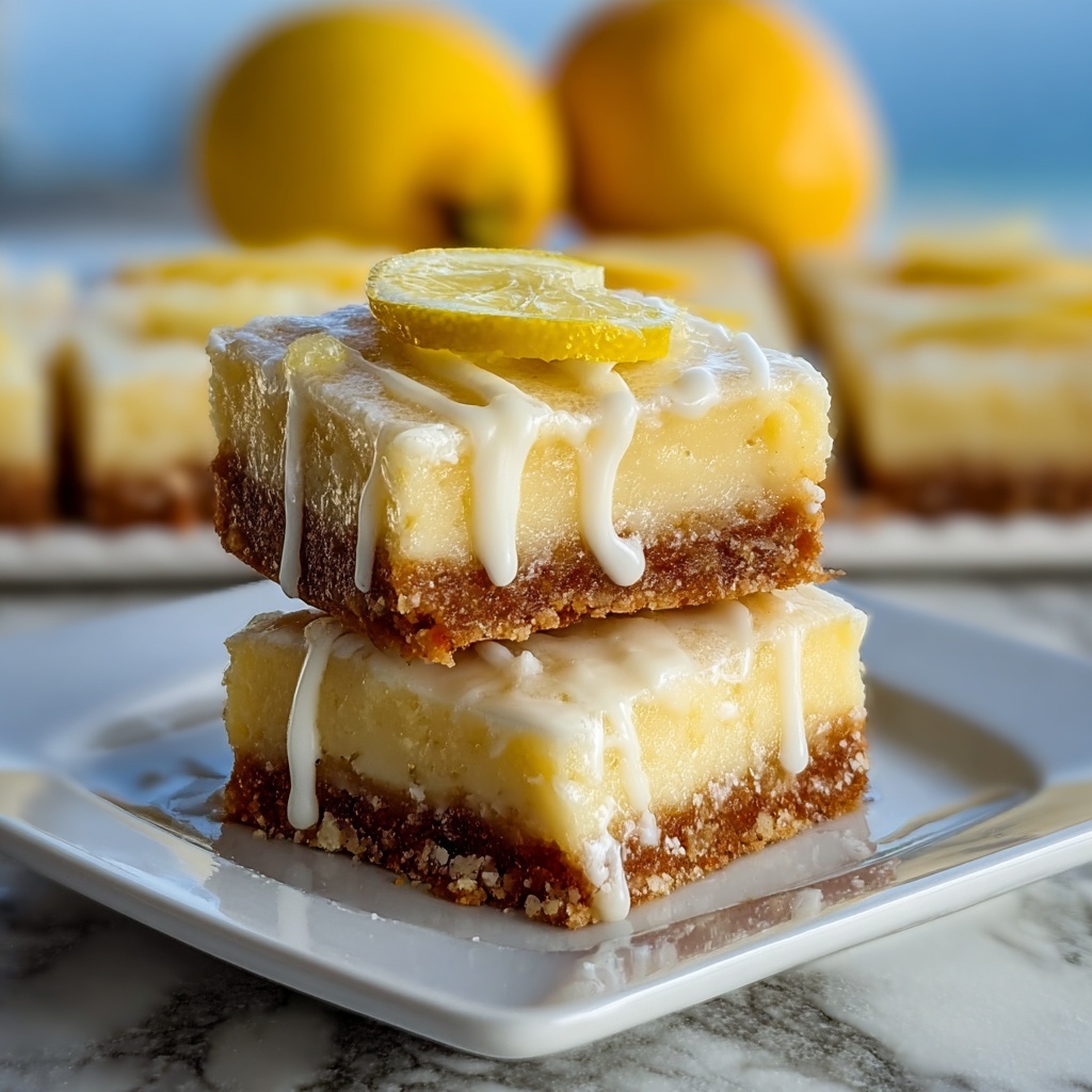 Lemon Blondies Recipe - Recipe Image