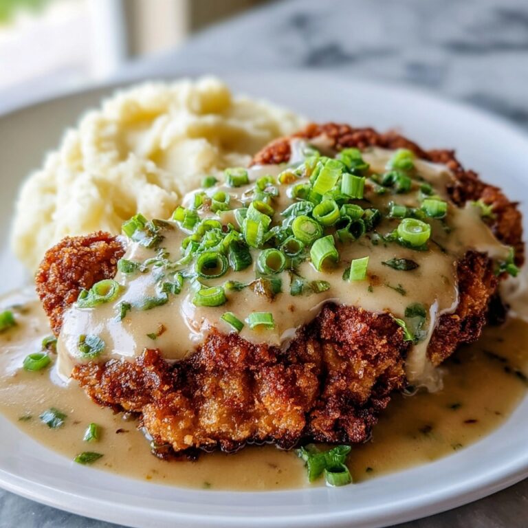 Chicken Fried Steak with Creamy Gravy Recipe