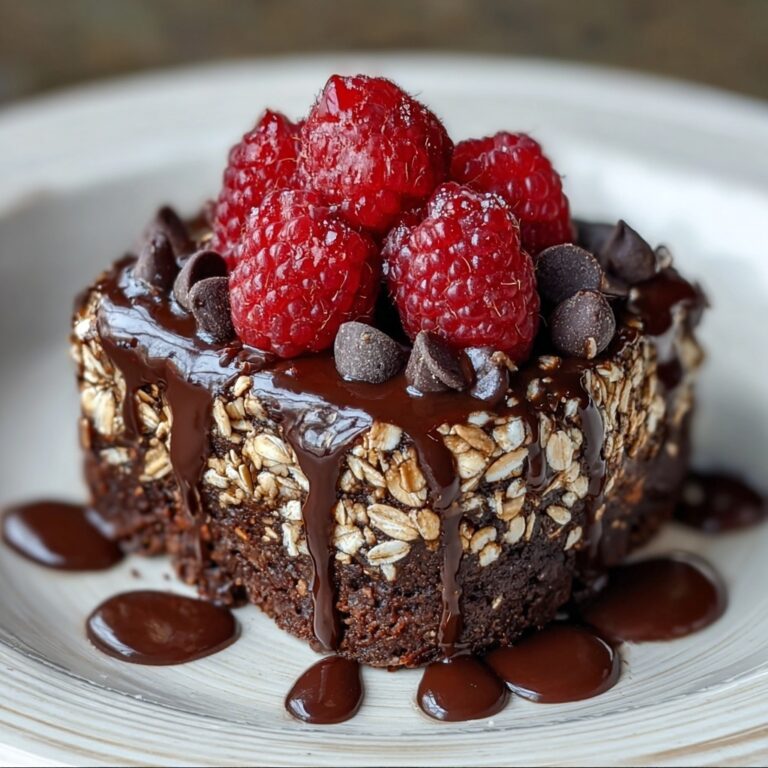 Delicious Fudgy Chocolate Baked Oats for Ultimate Breakfast Bliss Recipe