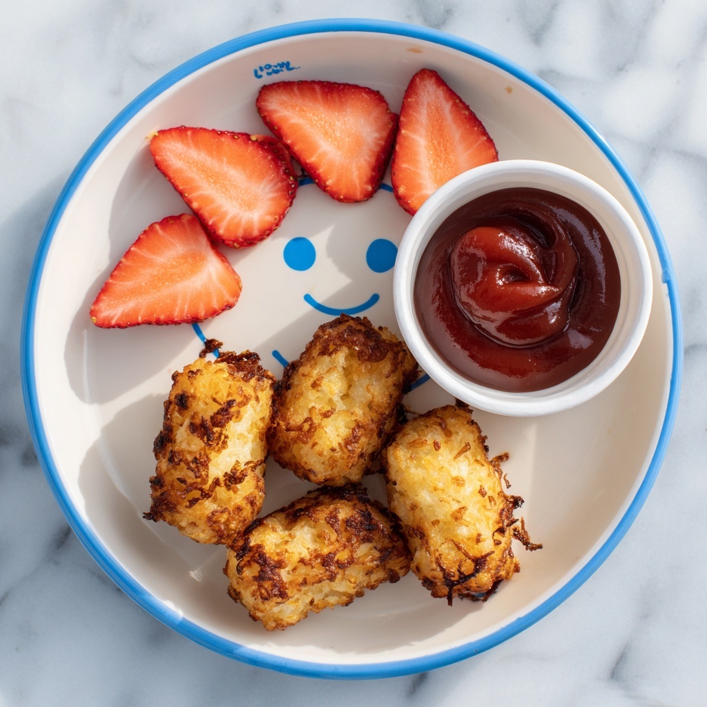 8 Minute Airfryer Cauliflower and Cheese Tots for Baby Led Weaning Recipe - Recipe Image