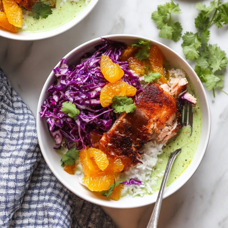 Chipotle Salmon with Orange Salsa and Aji Verde Recipe