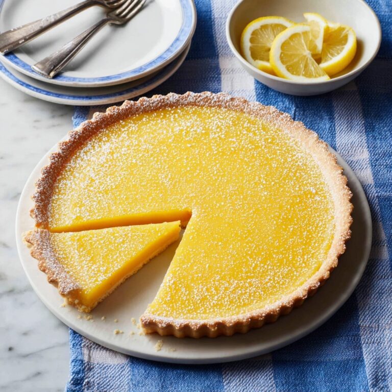 Classic Lemon Tart Recipe