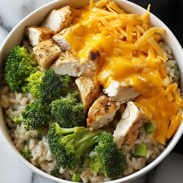 Crockpot Cheesy Chicken Broccoli Rice Recipe