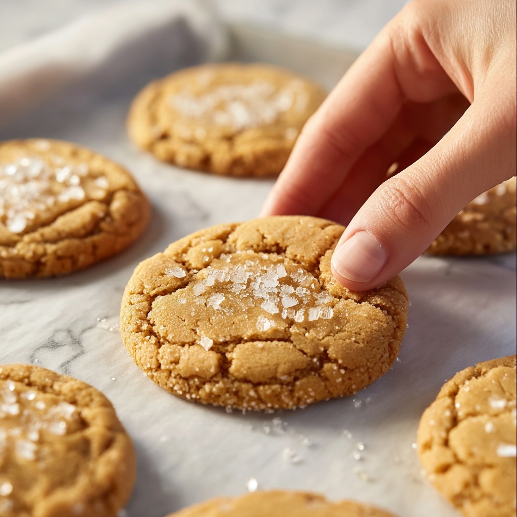 Vegan Peanut Butter Sugar Cookies Recipe - Recipe Image