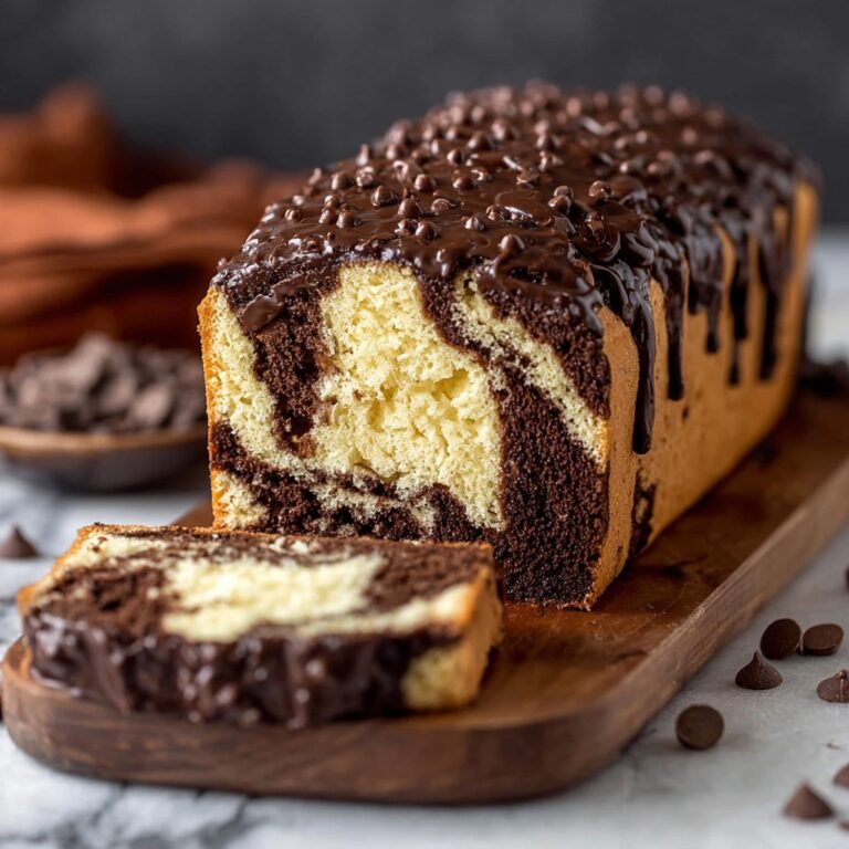 Double Chocolate Ricotta Marble Cake Recipe