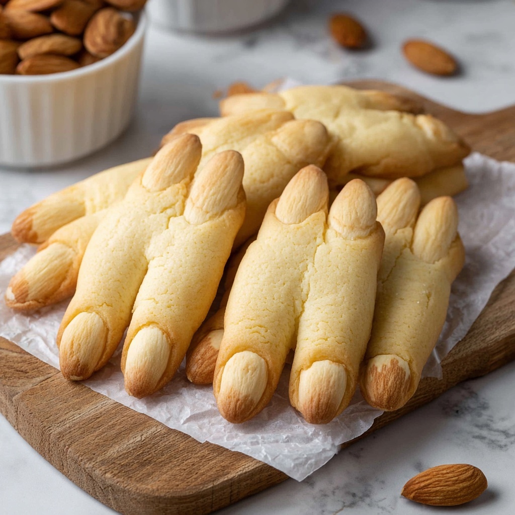 Witches Fingers Cookies Recipe - Recipe Image