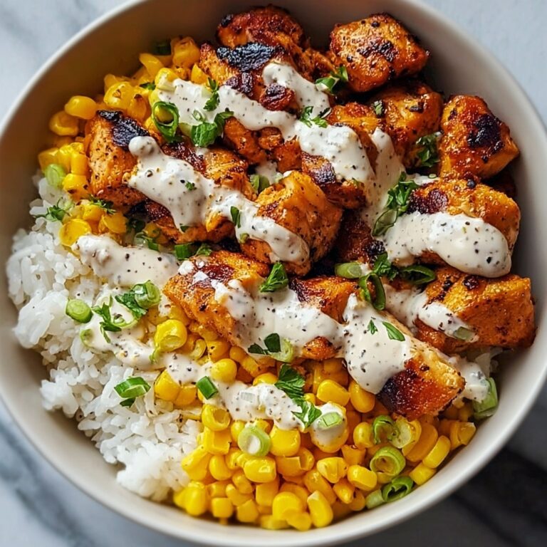 Street Corn Chicken Rice Bowl Recipe