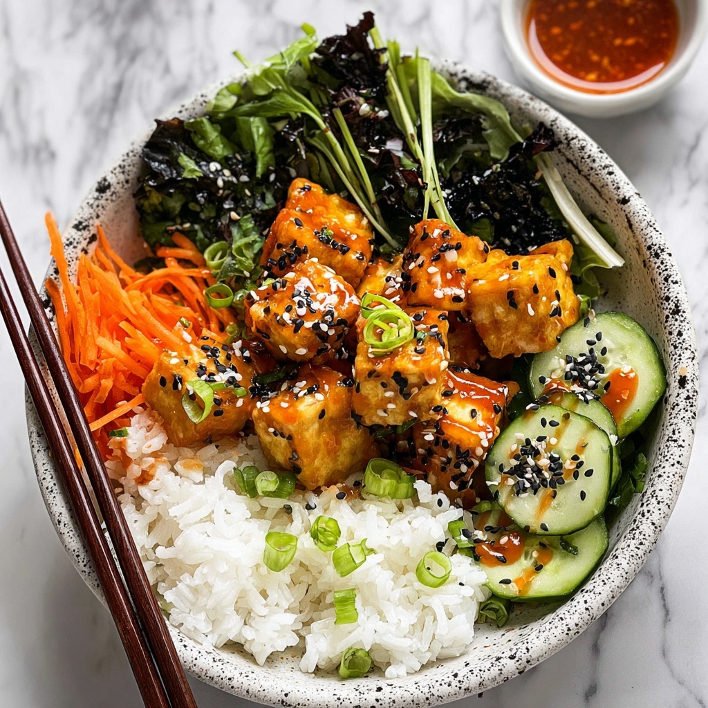 Gochujang Korean Tofu: A Flavorful Vegan Delight Recipe - Recipe Image