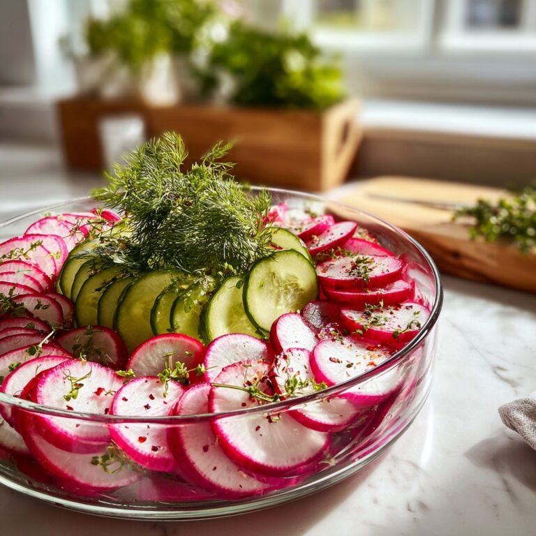 Radish and Cucumber Salad Recipe