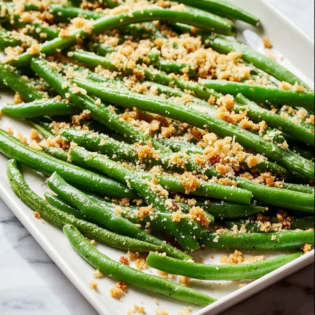 Roasted Parmesan Green Beans Recipe - Recipe Image