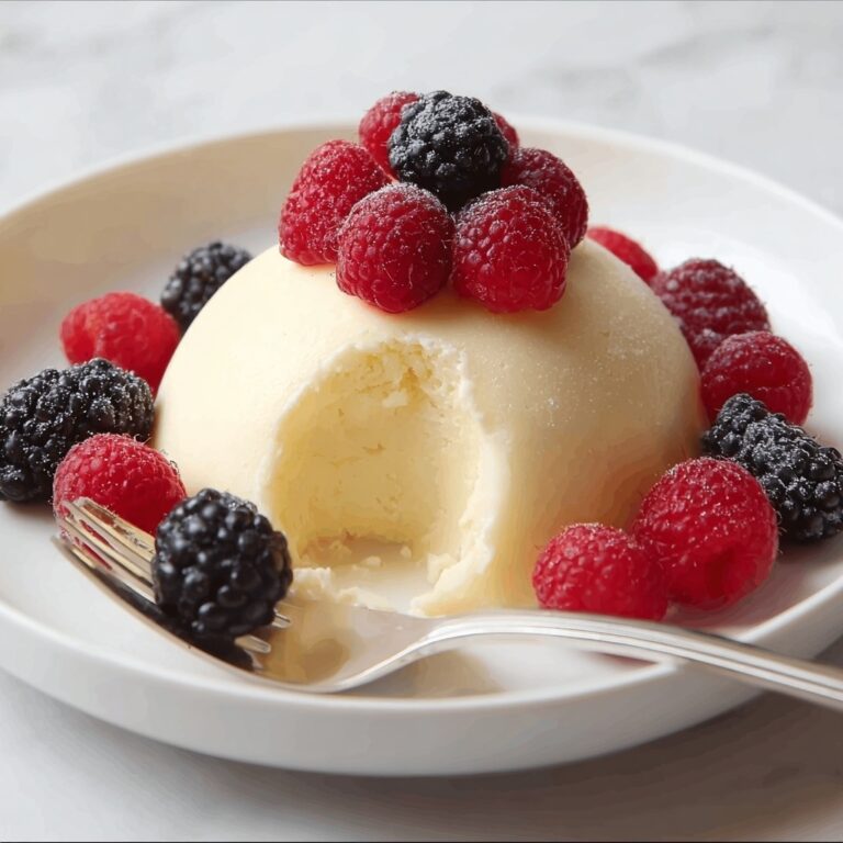 Bavarian Cream and Berries Recipe