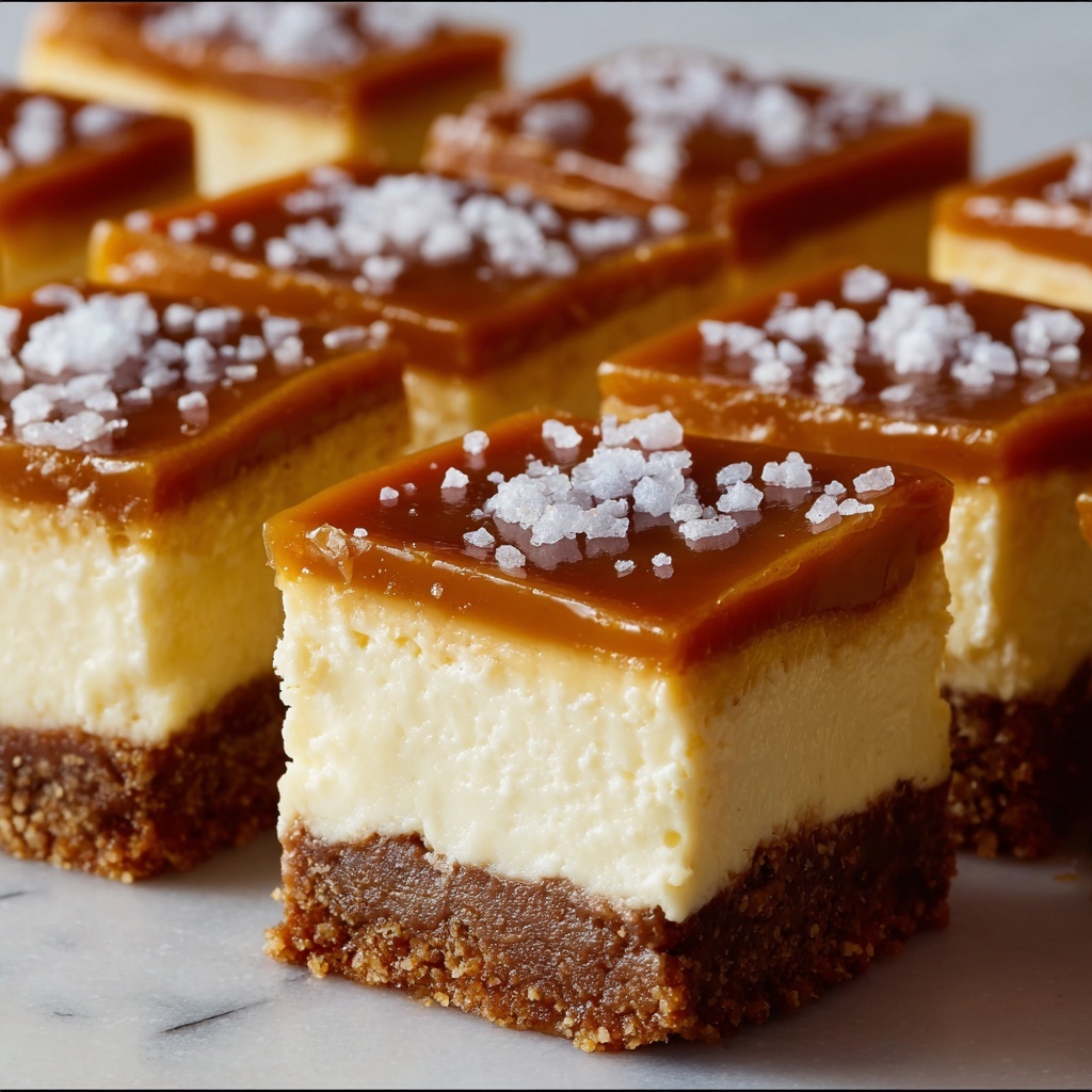 Dulce de Leche Cheesecake Bars Recipe - Recipe Image