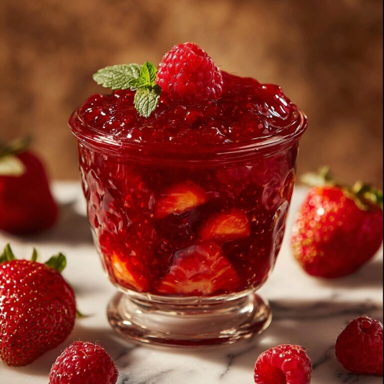 Strawberry Sauce Recipe (Strawberry Topping) Recipe