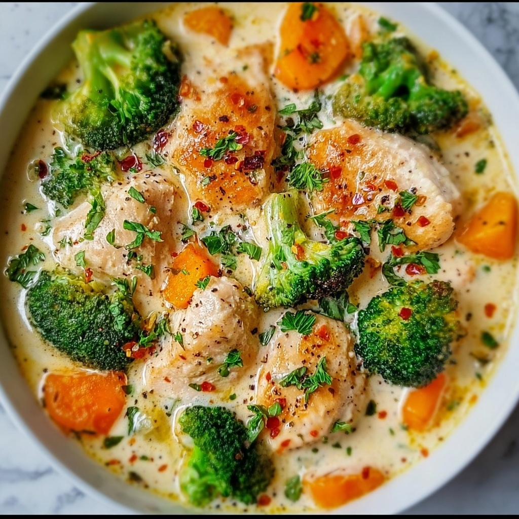 Crockpot Cheesy Chicken Broccoli Recipe - Recipe Image