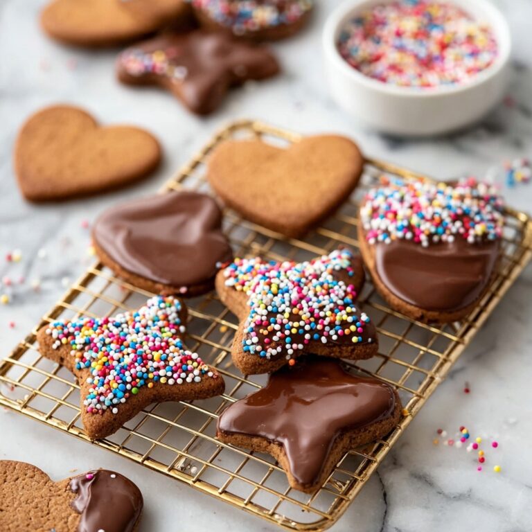 Chocolate Shortbread Cookies Recipe