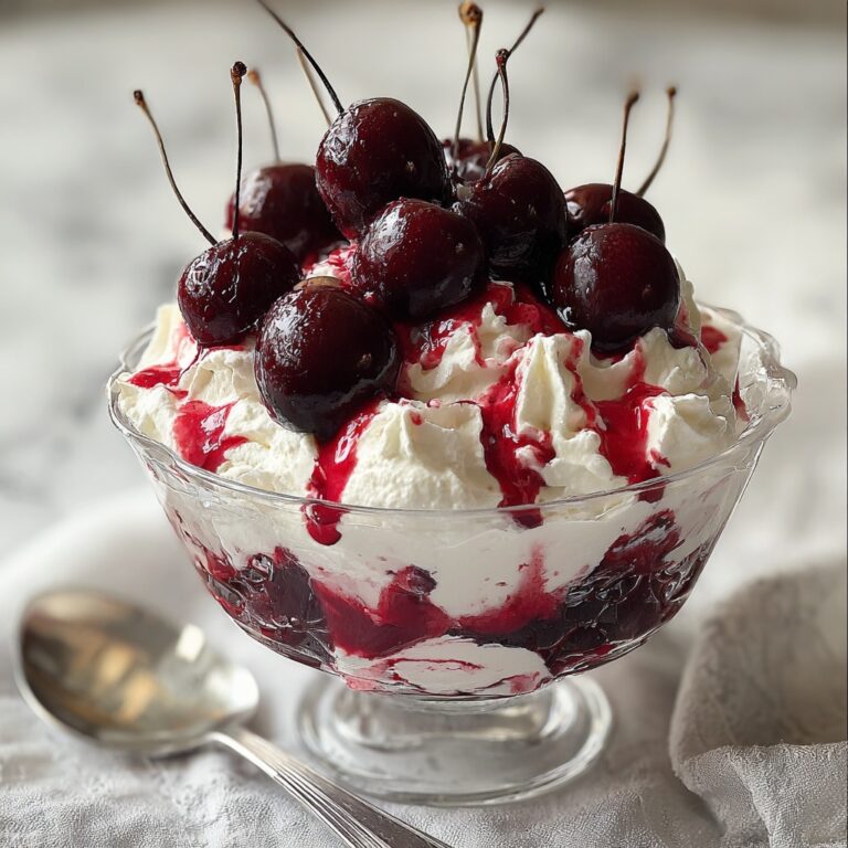 Delectable Cherry Cheesecake Fluff Recipe
