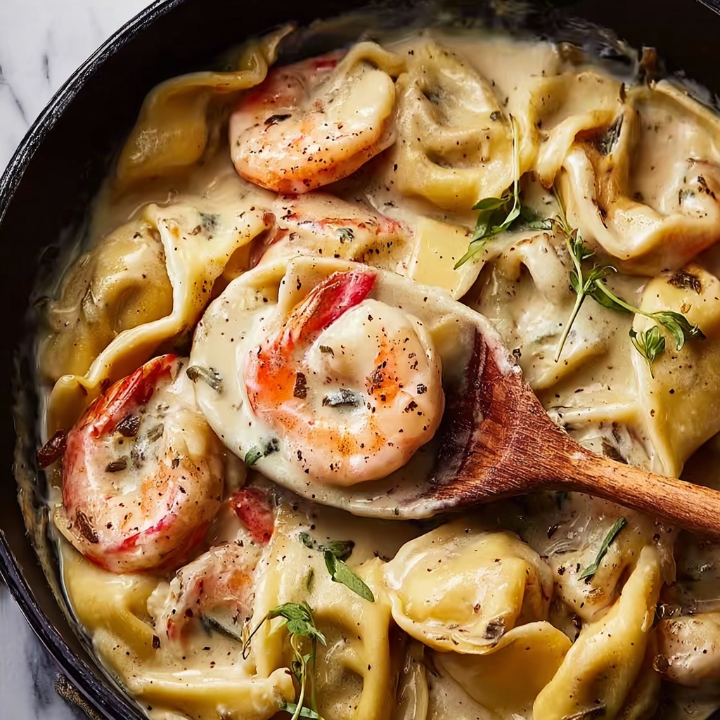 Creamy Jamaican Shrimp Rasta Pasta Recipe - Recipe Image