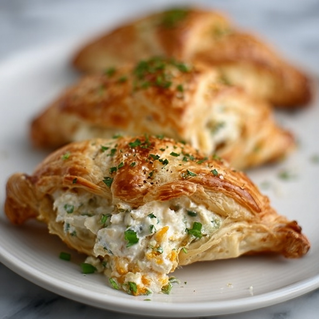 Cheesy Chicken Crescent Rolls Recipe - Recipe Image