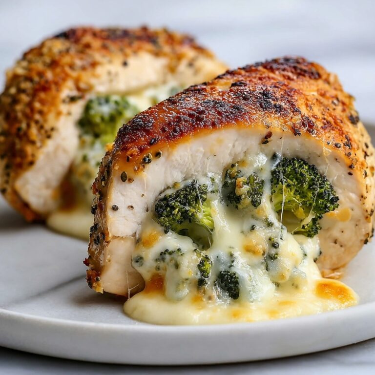 Broccoli Cheddar Stuffed Chicken Breast Recipe