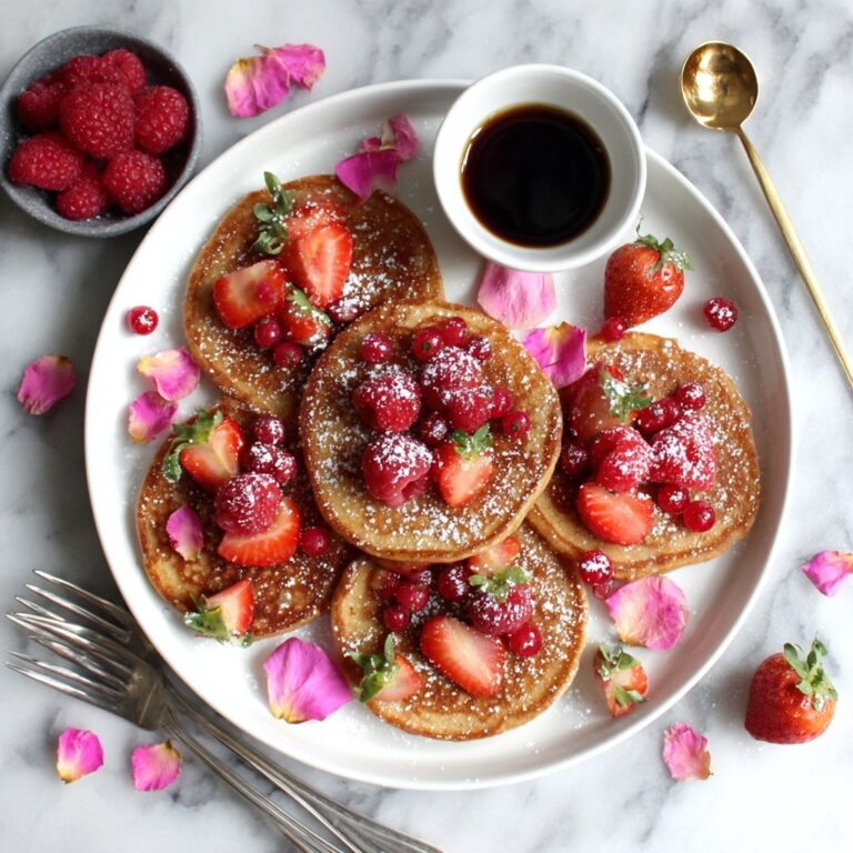 Rose Water Water Pancakes Recipe