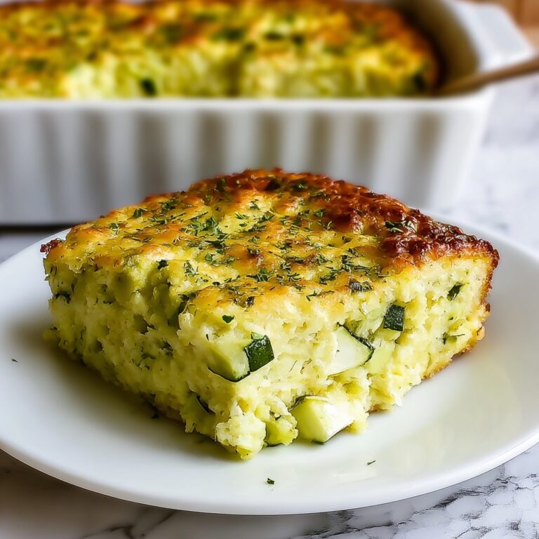 Simple Zucchini Dill Casserole Recipe
