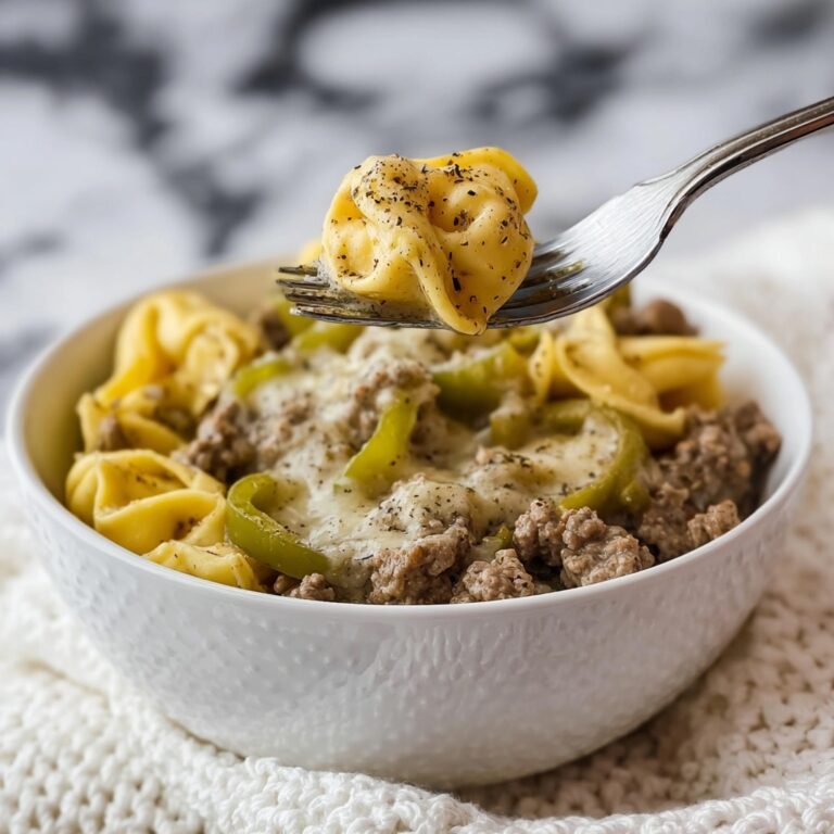 Cheesesteak Tortellini Rezept Recipe