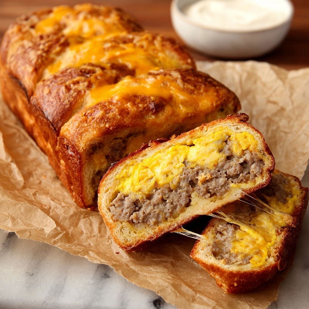 Breakfast Stromboli Recipe - Recipe Image