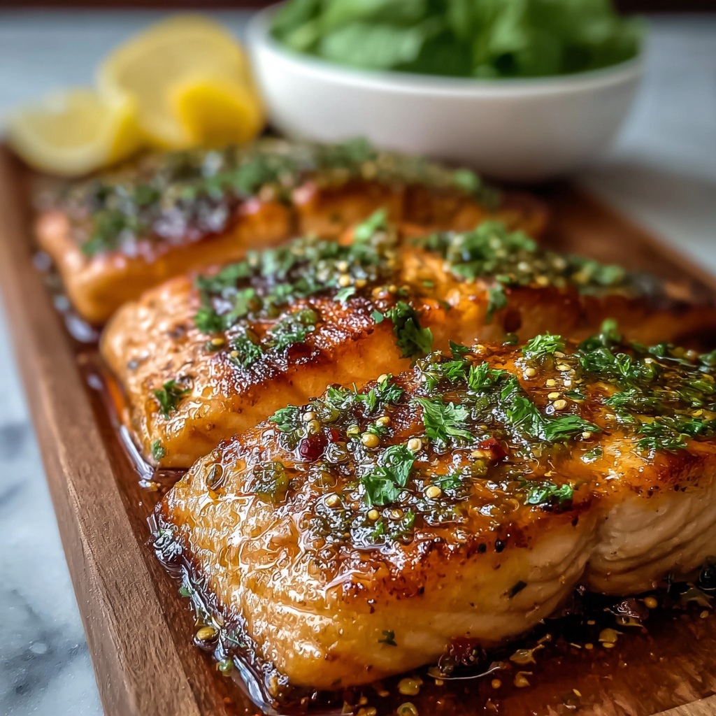 Texas Roadhouse Baked Salmon with Sweet Soy Glaze Recipe - Recipe Image