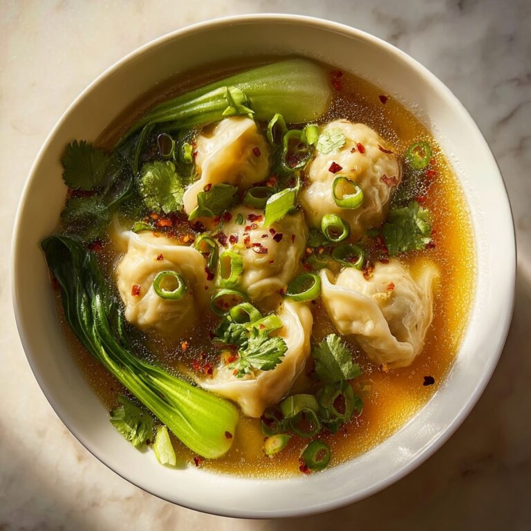 Easy Beef Gyoza Soup Recipe – Hearty & Flavorful Meal Recipe