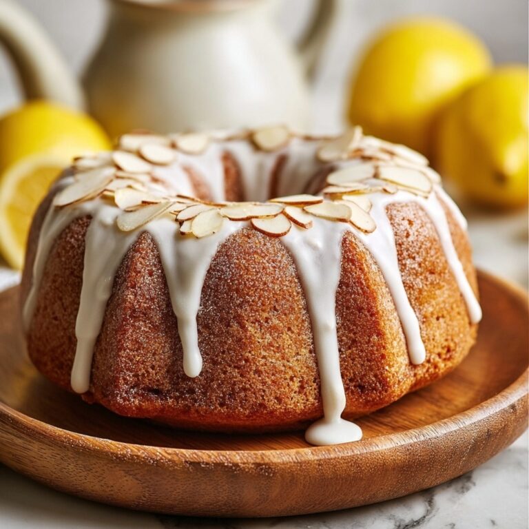 Limoncello Syrup Lemon Bundt Cake Recipe