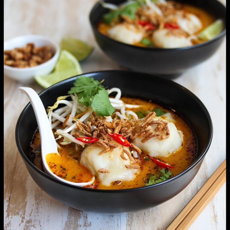 Quick Dumpling Laksa Recipe