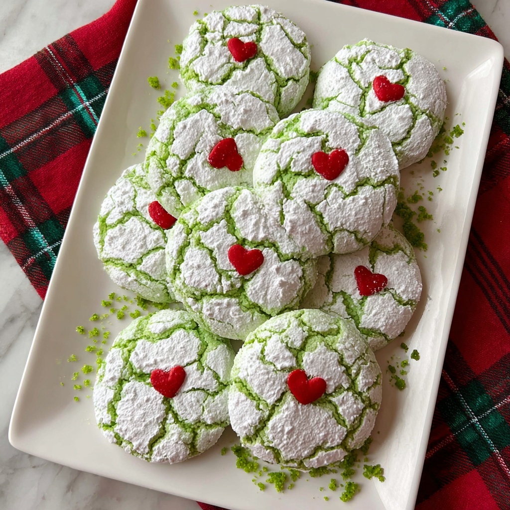 Grinch Cookies Recipe - Recipe Image