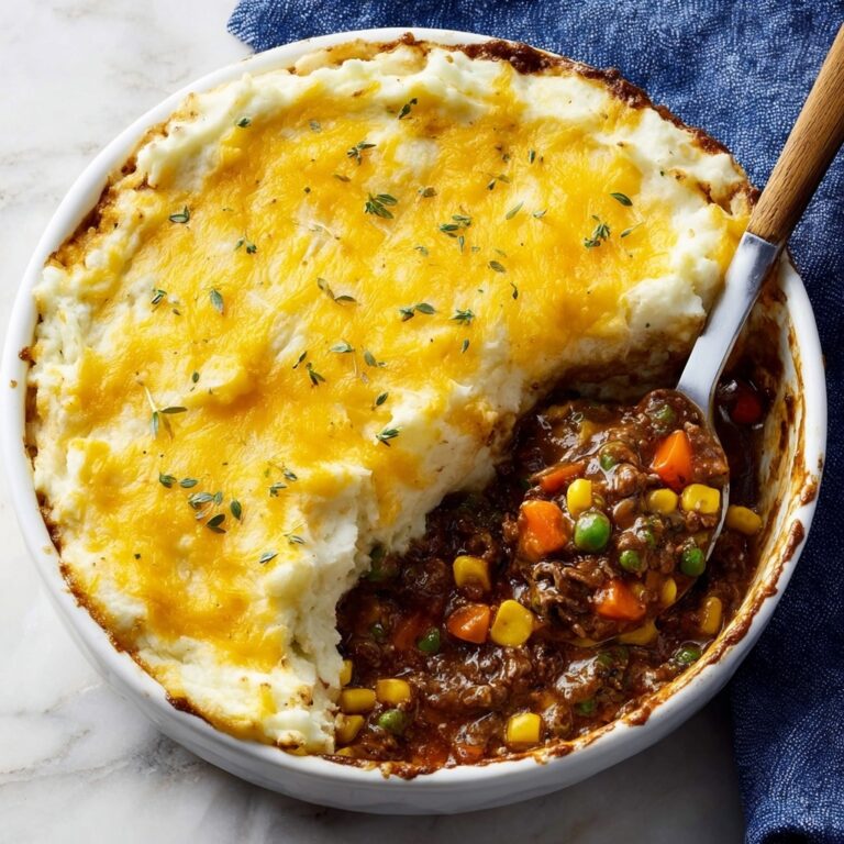 Classic Shepherd’s Pie with Beef and Mashed Potatoes Recipe
