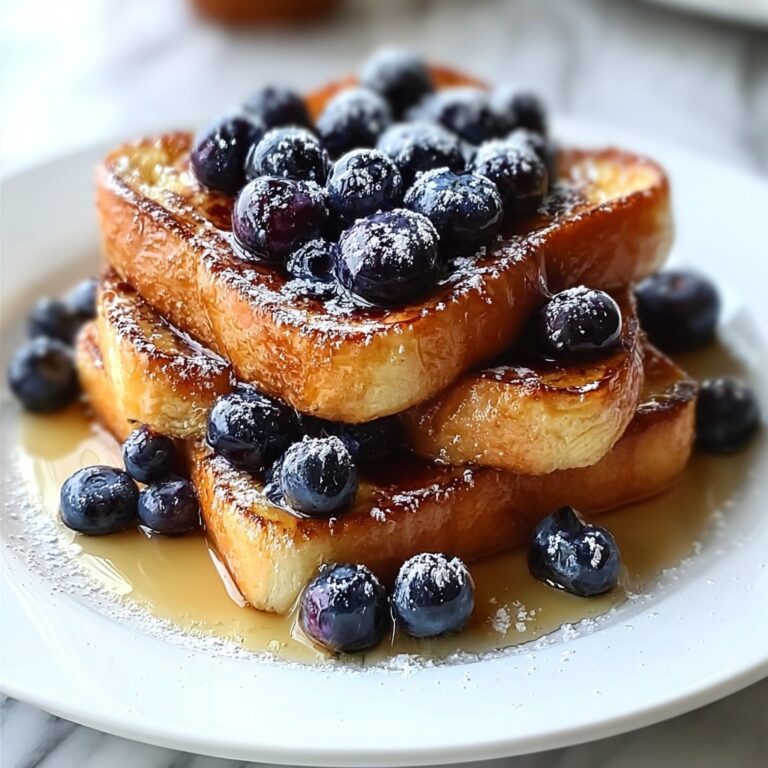 Blueberry Sourdough French Toast Bake for Weekend Brunch Bliss Recipe
