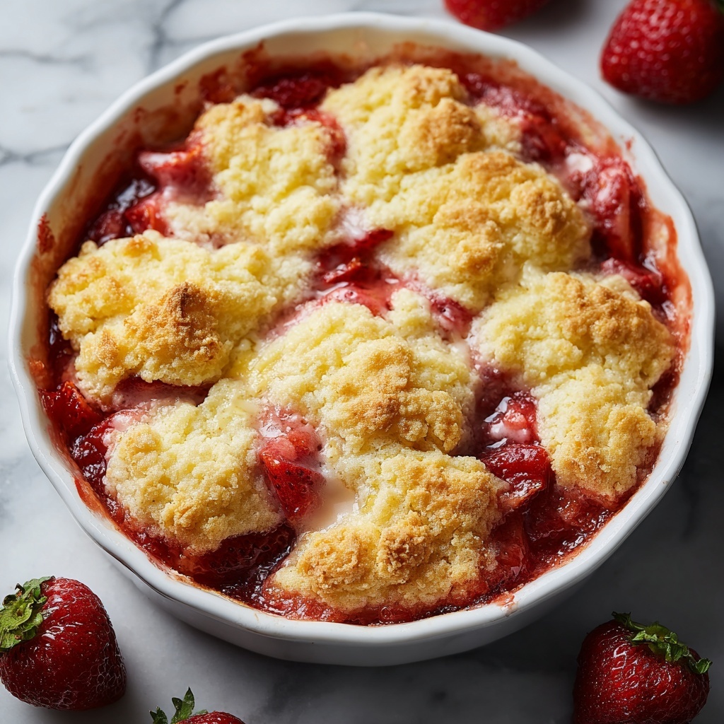 Strawberry Cheesecake Dump Cake Recipe - Recipe Image