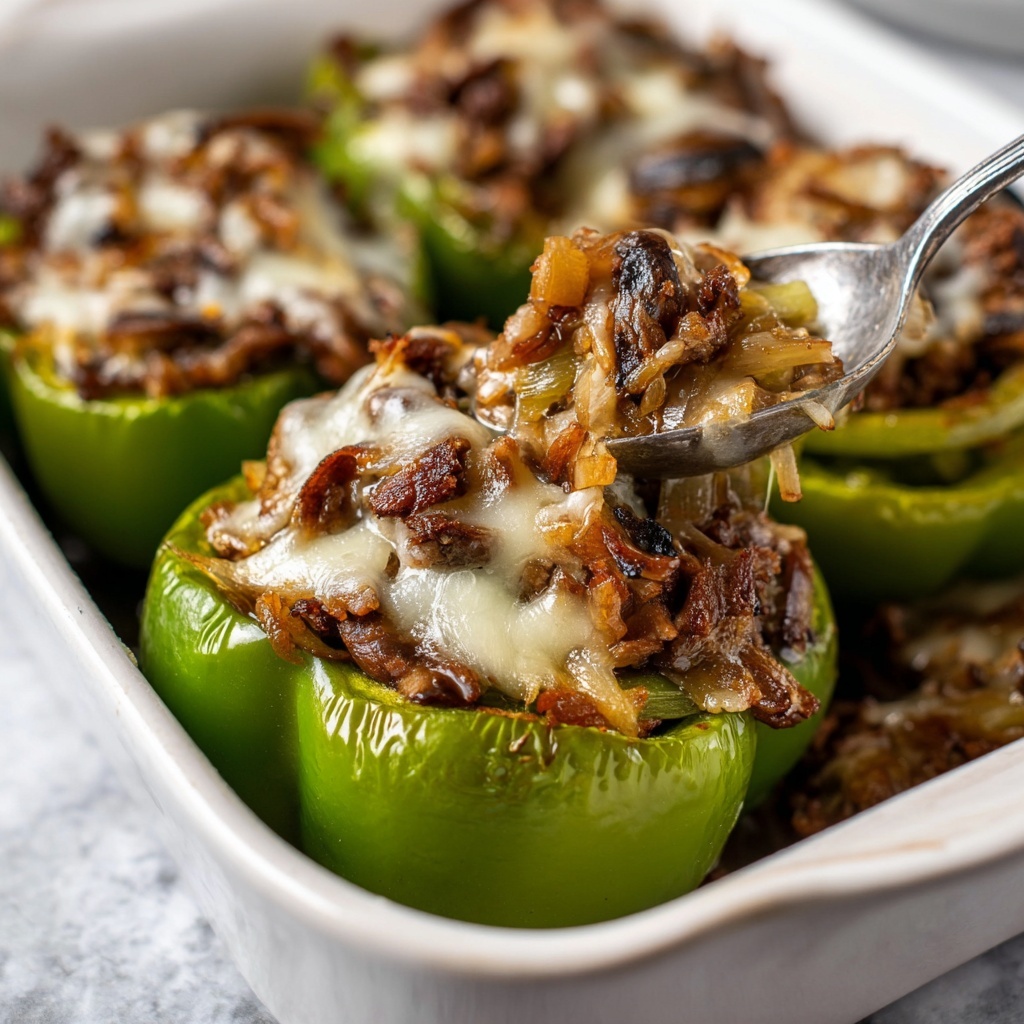 Philly Cheesesteak Bell Pepper Bites Recipe - Recipe Image