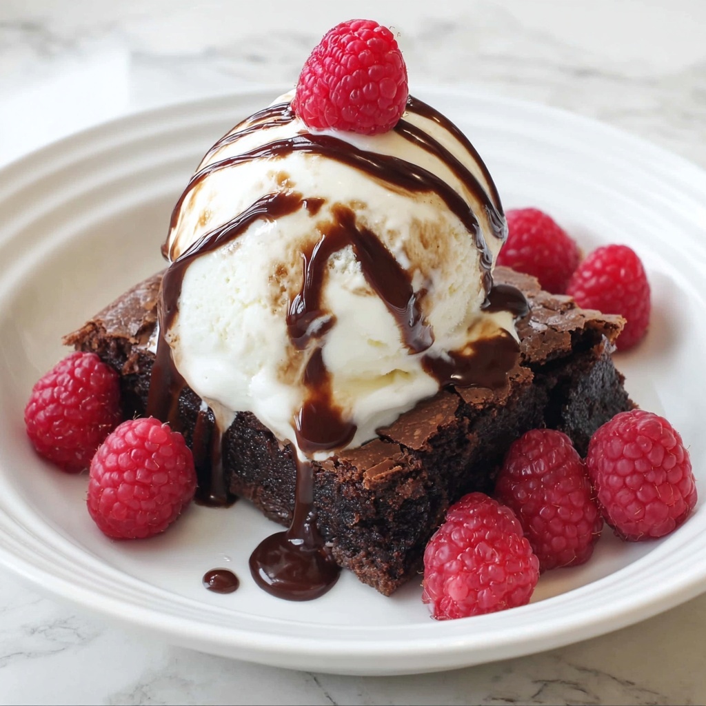 Hot Fudge Pie Recipe - Recipe Image